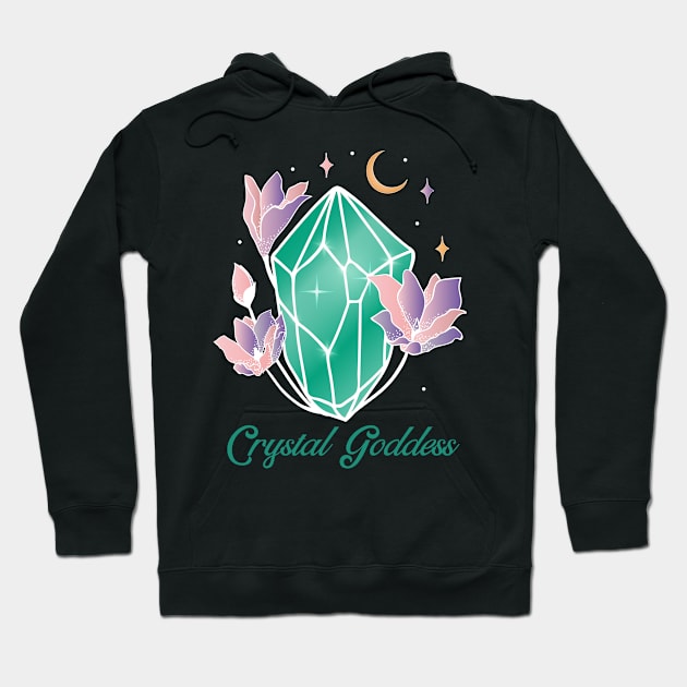 Crystal Goddess Hoodie by ArtbyLaVonne